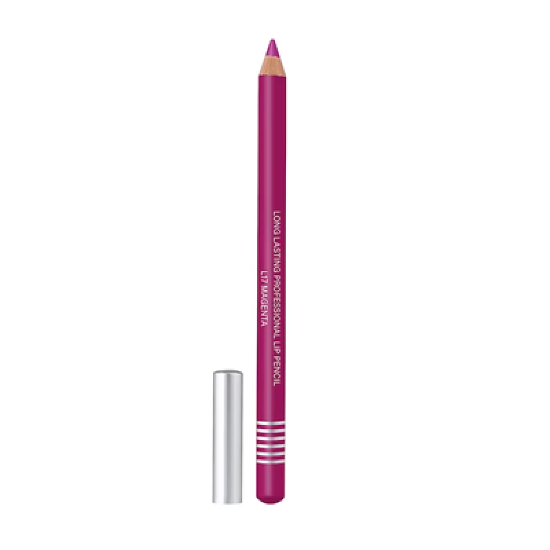 Long-Lasting Professional Lip Pencil 5g - Magenta L-17